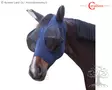 Covalliero Fly Bonnet FinoStretch Navy Blue - Fly Masks & UV protection - 3229053 - 1