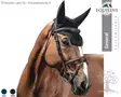Equiline Ear Net Soundless Dave - Equiline Ear Nets - E01043 - 3