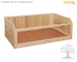 Kerbl Pet Indoor small animal house Wood - Cages for Guinea Pigs & Rabbits - 81753 - 1