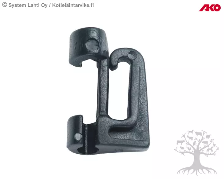 AKO Insulator for Fiberglass post Oval, 25 pcs - Nail Insulators - 444263 - 4