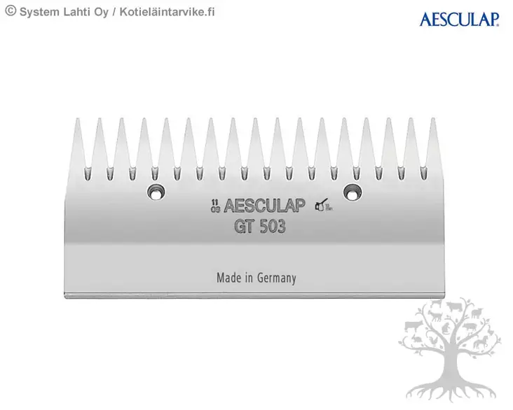 Aesculap Econom Yläterä 17 teeth - Klipperin terät - GT503 - 2