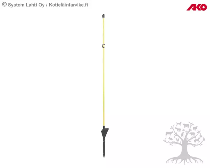 Ako Fiberglass Post Oval 110cm, 10pcs - Fibreglass Posts - 444293 - 1