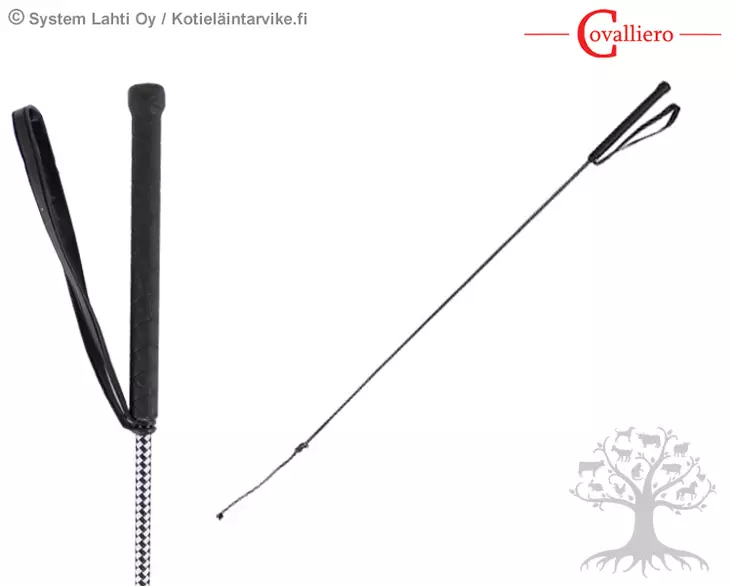 Covalliero General Whip Riding B&W - General Purpose Whips - 32363 - 2