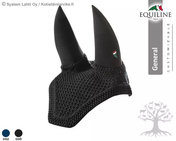 Equiline Ear Net Soundless Dave - Equiline Ear Nets - E01043 - 1