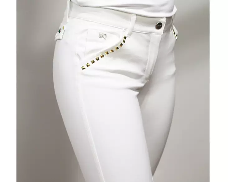 Equiline Limited Naisten Ratsastushousut Schoeller Knee Patch Alida - Equiline Naisten Ratsastushousut - N08563 - 9