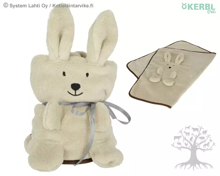 Kerbl Pet Bunny Fleeceviltti - Makuualustat ja tyynyt - 80433 - 1