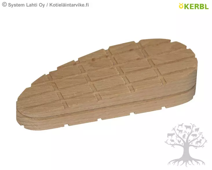 Kerbl Wooden Block XL, Wedge Shape - Hoof Blocks - 16133 - 1