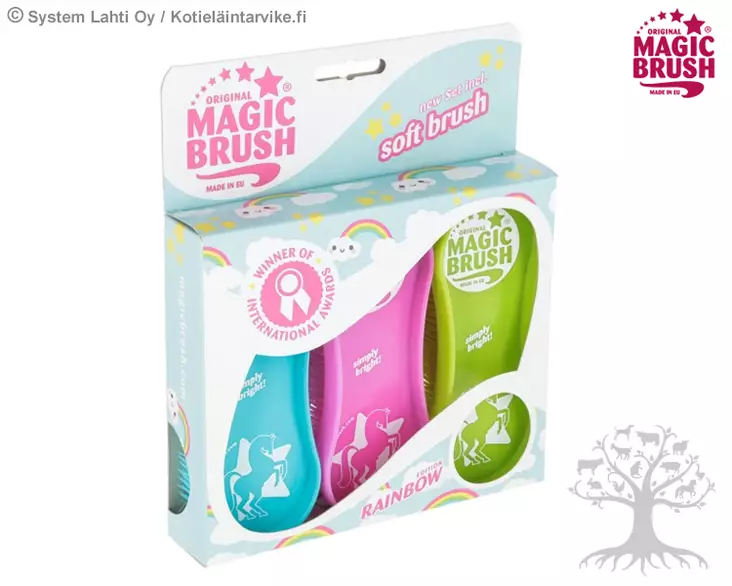 MagicBrush Piikkisukasetti Rainbow - Suat, Kumisuka, Muovisuka - 3224533 - 1