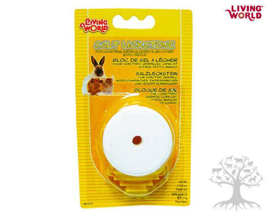 Living World Suolakivi Salt Lickstone 77g - Mineral Stones, Vitamins - 510.0203 - 2
