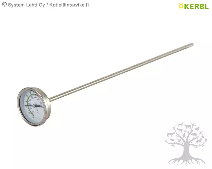 Kerbl Rod Thermometer 38cm SS - Milk Processing  - 141453 - 1