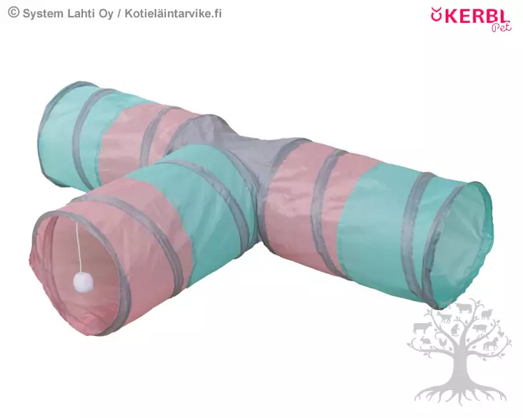 Kerbl Pet Kissan Leikkitunneli Triangle - Piilopaikat, Tunnelit - 80903 - 1