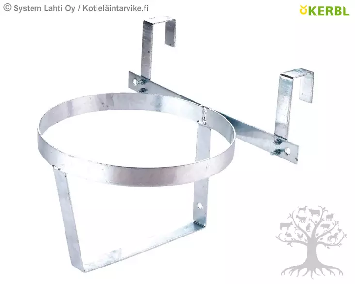 Kerbl Sankoteline Bucket Holder with Hooks Ø29cm - Sankotelineet - 32473 - 3
