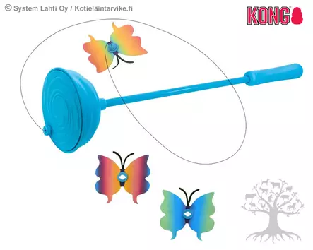 Kong Cat Activation Toy Butterfly Teaser - Activation Toys - 788.0164 - 1