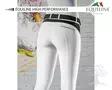 Equiline Limited Naisten Ratsastushousut Schoeller Half Grip Fransine - Equiline Naisten Ratsastushousut - N08534 - 2