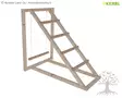 Kerbl Climbing Tower for Chickens - Laying Nest - 73164 - 1