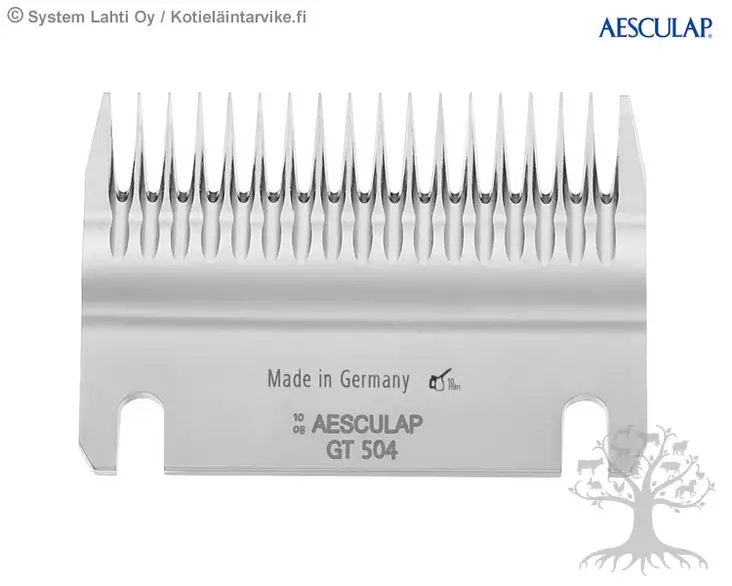 Aesculap Econom Alaterä 18 teeth - Klipperin terät - GT504 - 2