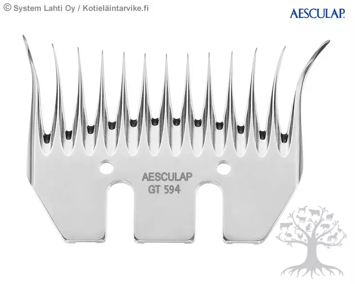 Aesculap Lower Blade GT594, 13 teeth - Shearing Blades - GT594 - 1