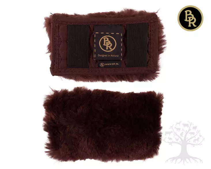 BR Kankiketjun Lampaankarva Pehmuste 14cm Brown - Bits Accessories - 219007-04 - 3