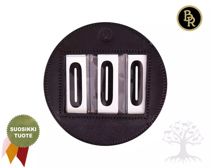 BR Kisanumero Leather Black - Competition Accessories - 819004 - 1