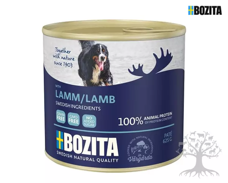 Bozita Naturals Lamb Lampaanliha 625g VILJATON - Bozita Nordic & Naturals - 677.2144 - 1