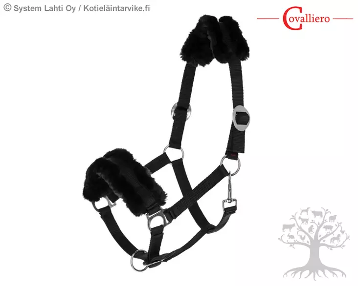 Covalliero Halter ClassicSoft Black - Nylon Halters - 3224754 - 4