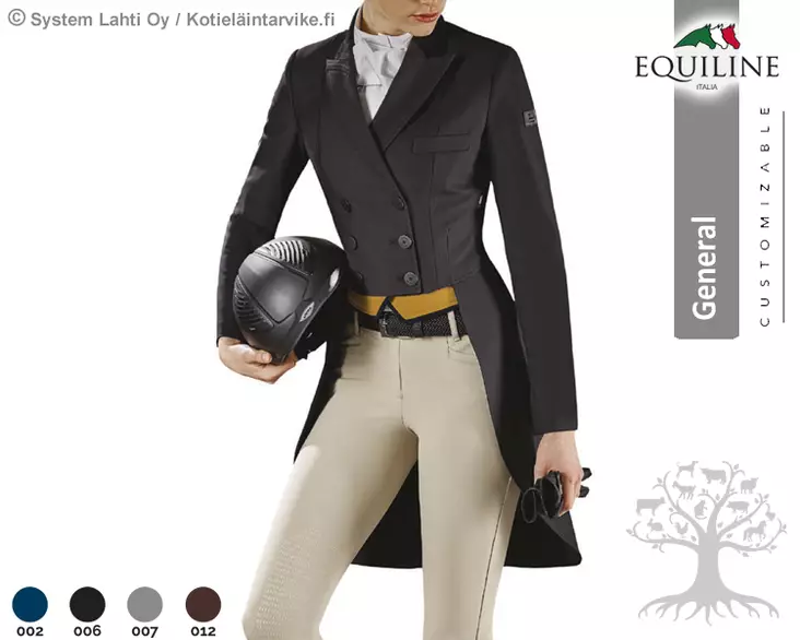 Equiline General Naisten Kisafrakki Mackenzie - Equiline Naisten Kisavaatteet - M00414 - 1