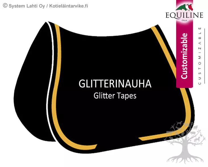 Equiline Satulahuovan Glitterinauha - Equiline Satulahuovan Kustomointi - B07200-4 - 1