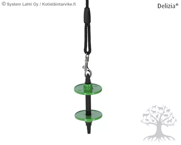 Kerbl Delizia Nuolukiviteline Lick Stone Holder Round - Hevosten Lelut - 3226314 - 4