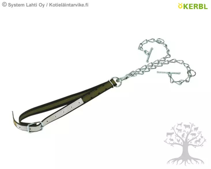 Kerbl Cattle Tethering with Collar 130x4cm, Cows - Chaining - 12504 - 1
