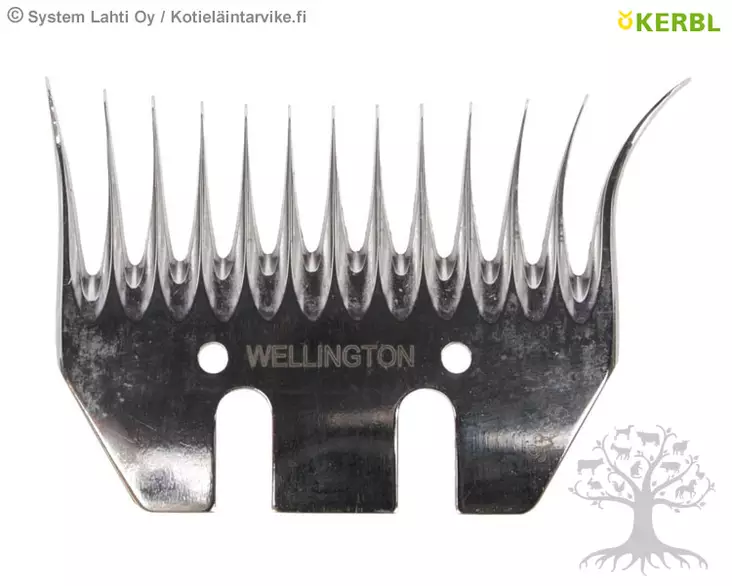 Kerbl Lower Blade Wellington Comb 393, 13 teeth - Shearing Blades - 18144 - 3