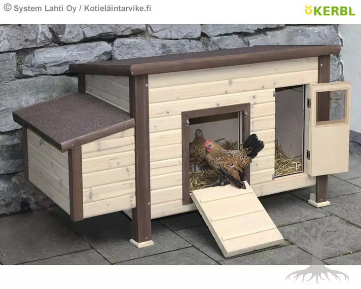 Kerbl Lämmitettävä Kanatalo NoFrost - Kanatalot, häkit - 82844 - 2