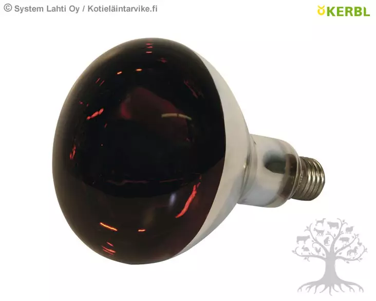 Kerbl Infrared Lamp, Red - Heating Lamps - 22244 - 1