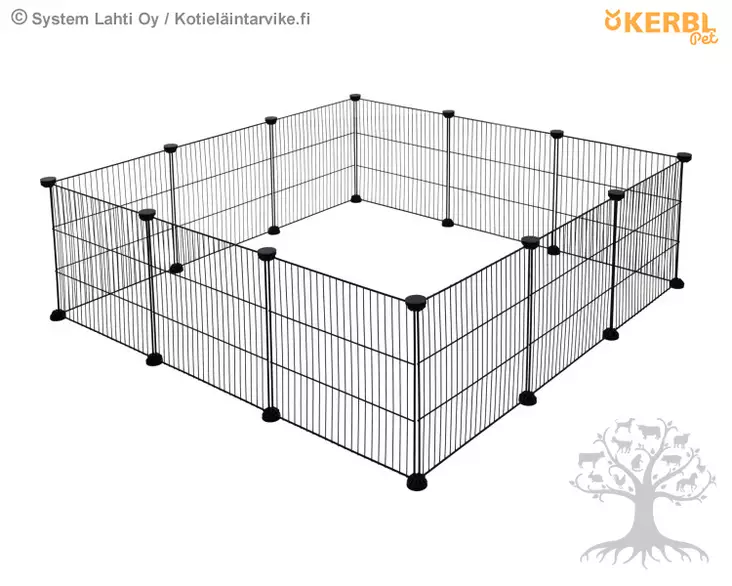 Kerbl Pet Lemmikkiaitaus 12 Elementtiä - Pentuaitaukset - 81744 - 1