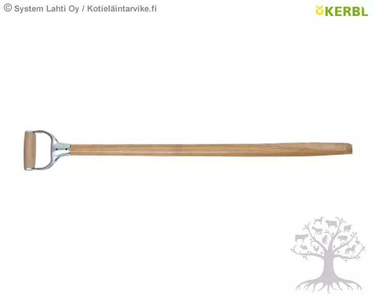 Kerbl Puuvarsi D-kahvalla, 95cm Ø40mm - Puuvarret, varret - 29674 - 1