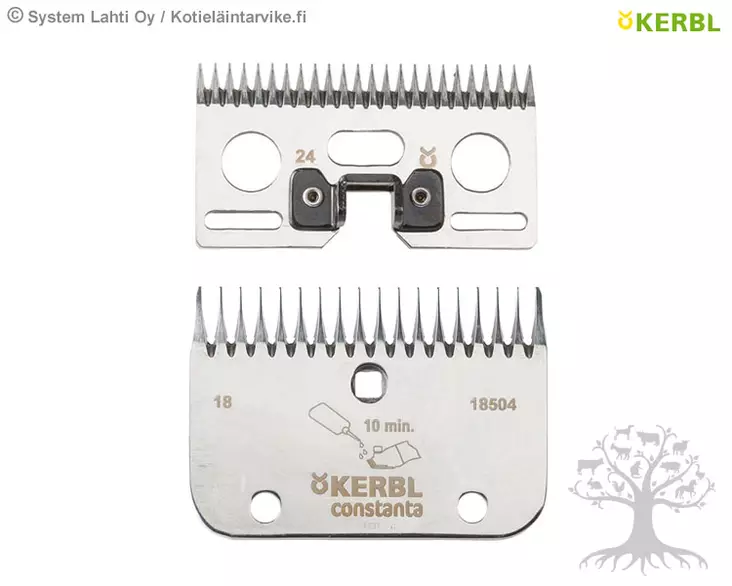 Kerbl Varaterät Constanta AR2 18/24 teeth, Normal Cut - Clipper Blades - 18504 - 1