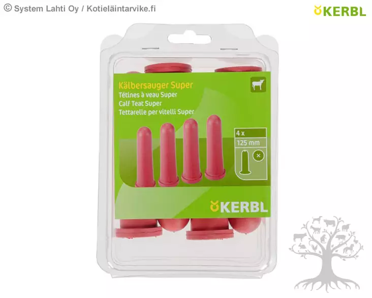 Kerbl Varatutti Super 125mm, 4kpl - Varatutit ja -osat - 1471-4 - 1
