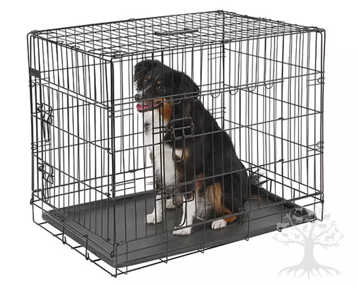 Kerbl Pet Metal Cage Travel Square - Metal Transport Cages - 81364 - 1