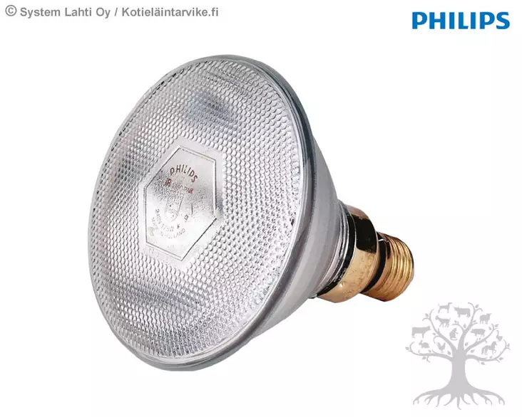Philips Lämpölamppu, kirkas - Lämpölamput, suojakuvut - 22304 - 1