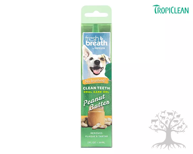TropiClean Hammasgeeli Clean Teeth Peanut Butter - Hampaiden Hoito - 719.0024 - 2