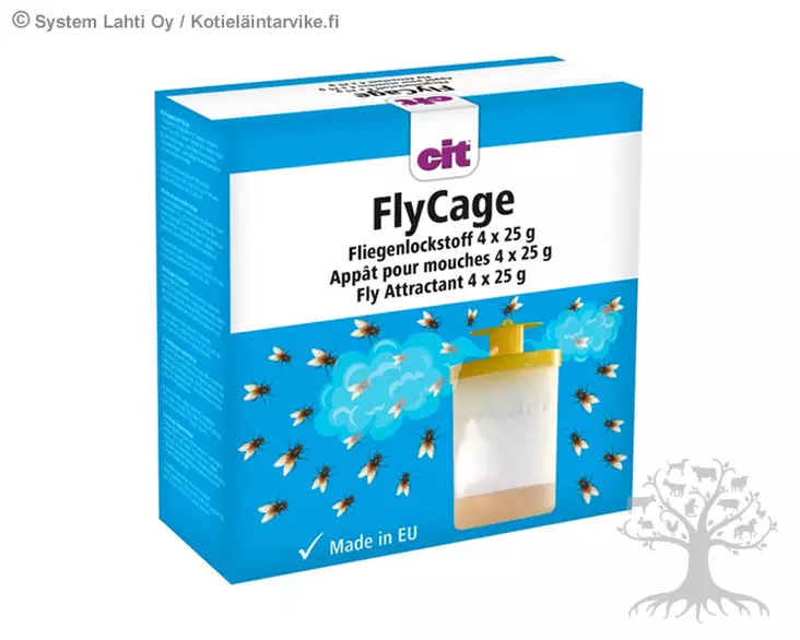 Cit Fly Attractant FlyCage 4 x 25g - Fly Rolls, Traps - 15454 - 1