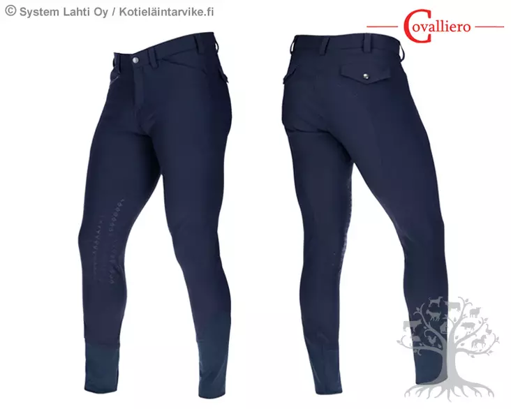 Covalliero Ratsastushousut Knee Grip Techno II Men Dark Blue - CV Miesten Ratsastushousut - 3228134 - 1