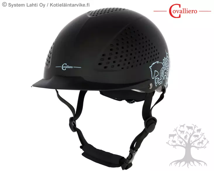 Covalliero Riding Helmet Beauty 2.0 Black - Covalliero Riding Helmets - 3230154 - 1