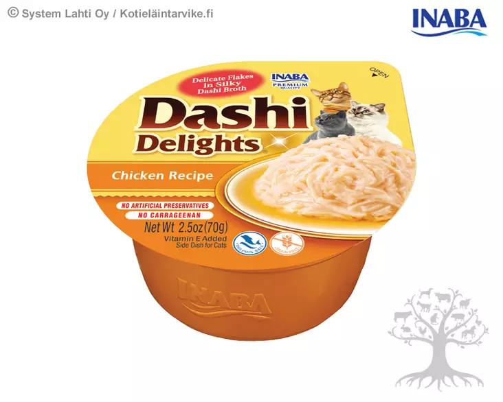 INABA Kissanherkku Dashi Delights Kana 70g - Herkut - 798.5614 - 1