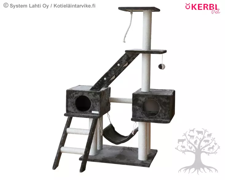 Kerbl Pet Cat Tree Granat - Cat Trees - 84494 - 1