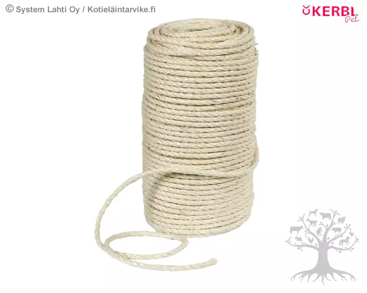 Kerbl Pet Raapimapuun Sisalnaru 100m - Raapimapuiden Varaosat - 82564 - 1