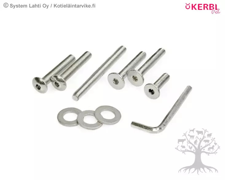 Kerbl Pet Raapimatolppien Ruuvisetti - Raapimapuiden Varaosat - 84664 - 1