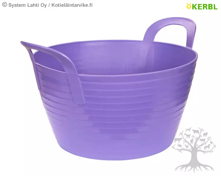 Secchio Kerbl FlexBag 12 Litri Rosa - Flessibile E Con Maniglie - Foto 2