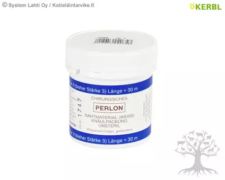 Kerbl Tikkauslanka Perlon 30m, Lampaalle - Sidetarvikkeet, pumpuli - 2265 - 2