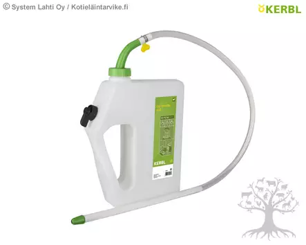 Kerbl Pakkojuottopullo 4L joustavalla le - Pakkojuottopullot - 14695 - 1