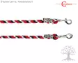 Covalliero Lead Rope Mustang Red / Black / White - Lead Ropes - 321435 - 1